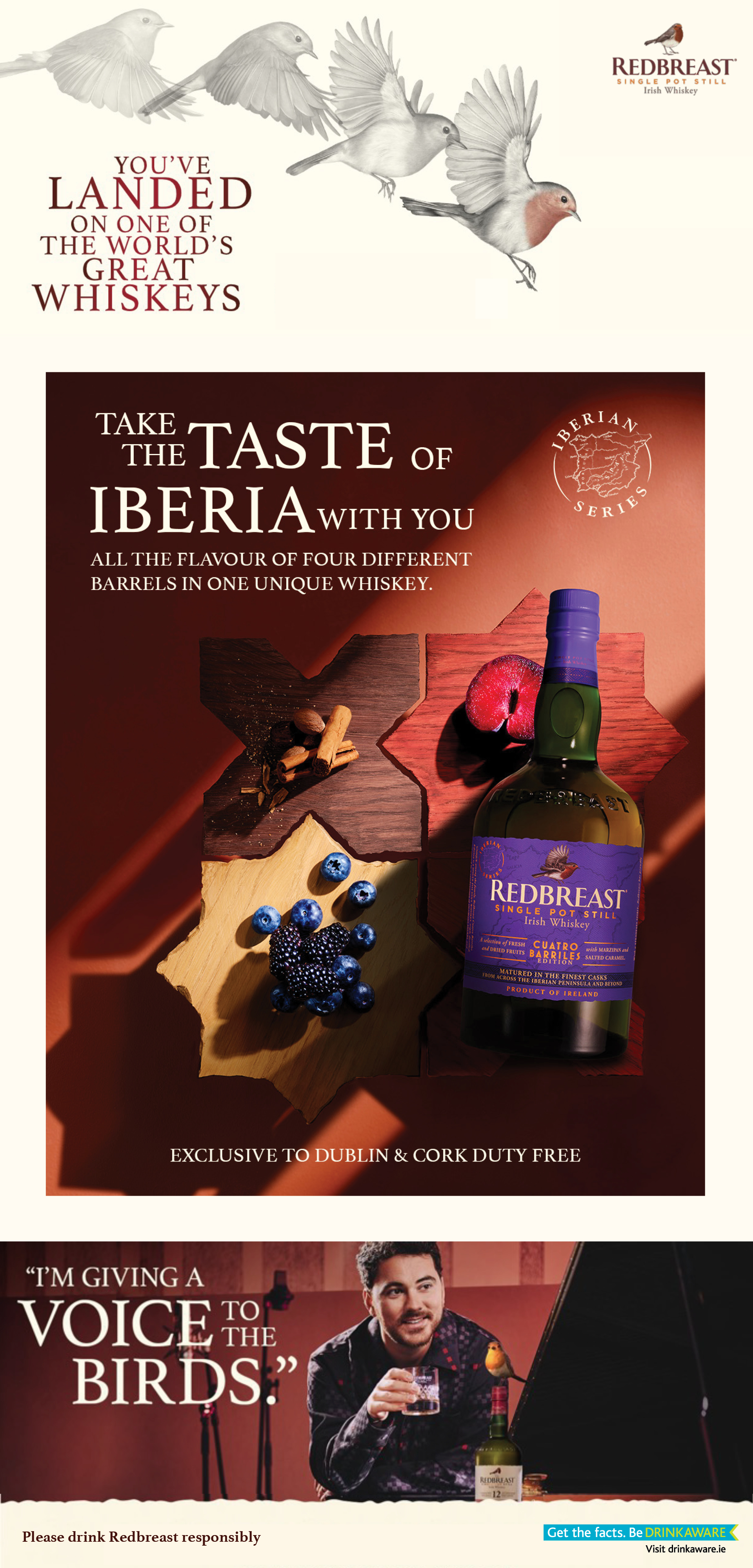 Redbreast Cuatro Barriles Irish Whiskey 70cl | Airport Duty Free